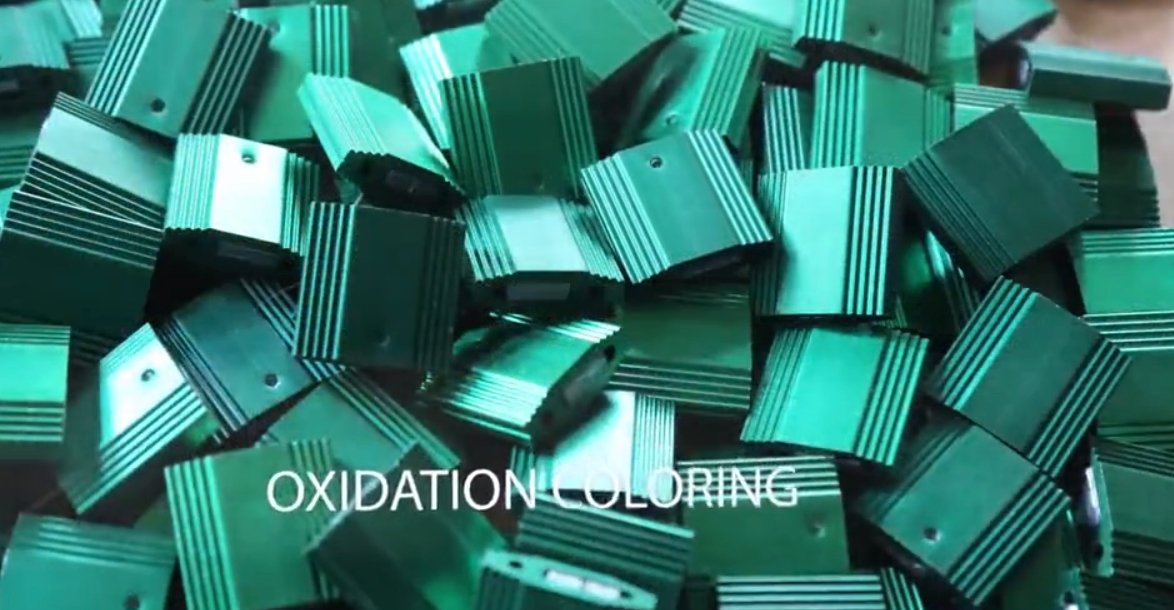 Oxidation coloring